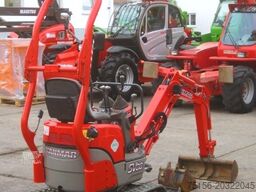 Yanmar SV 08-1A 2x Löffel + Verstellfahrwerk