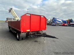 Royen RW2F4  2-ASSIGE OPEN LAADBAAK AANHANGWAGEN