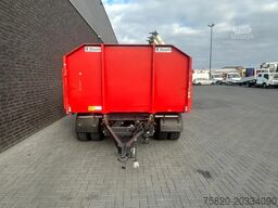Royen RW2F4  2-ASSIGE OPEN LAADBAAK AANHANGWAGEN