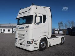 Tracteur routier standard Scania S 580 4x2 V8 Volluft Alcoa Wasserverlust