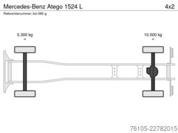 Mercedes-Benz Atego 1524 L