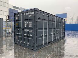 20 Fuß Open Side Seecontainer / neu / Anthrazit / side Door Container