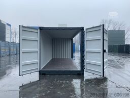 20 Fuß Open Side Seecontainer / neu / Anthrazit / side Door Container