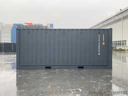 20 Fuß Open Side Seecontainer / neu / Anthrazit / side Door Container