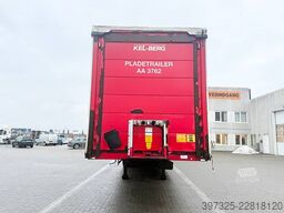 Kel-Berg 4 axle Curtainsider / Planenauflieger