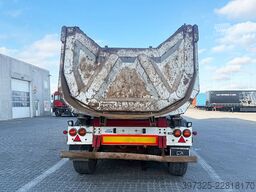 HK TIPPER 4 axle Tipper / Alukastenmulde Kipper 39m3