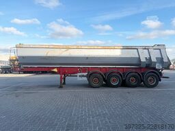 HK TIPPER 4 axle Tipper / Alukastenmulde Kipper 39m3