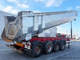 HK TIPPER 4 axle Tipper / Alukastenmulde Kipper 39m3