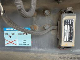 SCHWARZMÜLLER 3 Achs halbrund Mulde Lift ALCOA Podest Plane