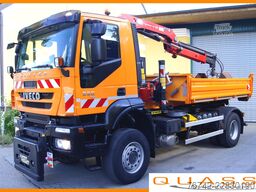 Iveco 190T33 TRAKKER 4x4/ MARREL-Abrollkipper/ HMF 835/ Euro5