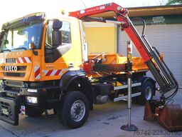 Iveco 190T33 TRAKKER 4x4/ MARREL-Abrollkipper/ HMF 835/ Euro5