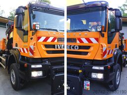 Iveco 190T33 TRAKKER 4x4/ MARREL-Abrollkipper/ HMF 835/ Euro5