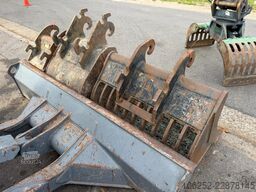 Takeuchi TB290 + SORTEERGRIJPER / SORTING GRAB + 3 BUCKE...