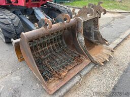 Takeuchi TB290 + SORTEERGRIJPER / SORTING GRAB + 3 BUCKE...