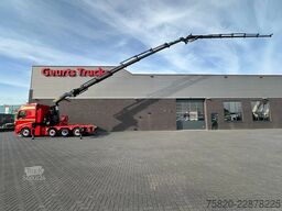 Camion-grue Volvo FH 540 8X2 TREKKER + PLAFINGER 58.002 TEC +PJ15...