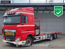DAF XF 440 XF 6X2 Transporter HMF 900-K2 Crane Kran...