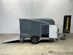 Cheval Liberte Debon Cargo 1300.02+Tür Alu-Felgen Kofferanhänger