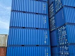 20 Fuß Seecontainer RAL5010 Container Kontener Kontainer Shipping Box Self