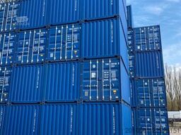 20 Fuß Seecontainer RAL5010 Container Kontener Kontainer Shipping Box Self