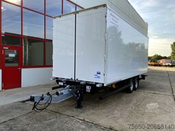 Möslein TK0105D-L Weiß Tandem Koffer, Ladebordwand 1,5 t + DurchladbarNeufahrzeug --