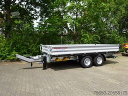 Möslein TTD11 weiß neuer Tandem 3- Seitenkipper Tieflader-- Neufahrzeug --