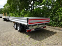 Möslein TTD11 weiß  neuer Tandem 3- Seitenkipper Tieflader-- Neufahrzeug --