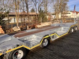 Möslein T 4 VB H1 R neuer 4 Achs Tieflader + Radmulden