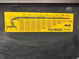 DAF CF 85.380 8x4 Palfinger PK 72002 8x Hydraulisch