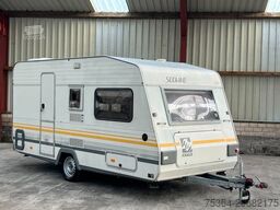 KNAUS Südwind 440 Etagenbett + Festbett + Vorzelt