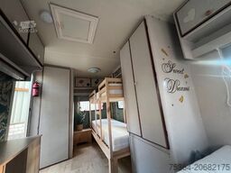 KNAUS Südwind 440 Etagenbett + Festbett + Vorzelt