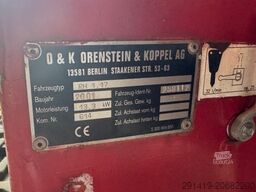 O&K RH 1.17 Minibagger + Anhänger