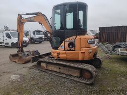Case CX 50 with 3 excavator buckets