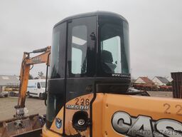 Case CX 50 with 3 excavator buckets