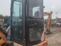 Case CX50B with 3 excavator buckets