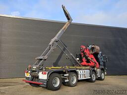 Volvo FM 460 8x6 / PALFINGER EPSILON / HOOKLIFT