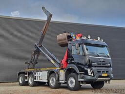 Volvo FM 460 8x6 / PALFINGER EPSILON / HOOKLIFT