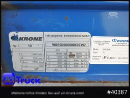 KRONE Mega, Pritsche, 1 Vorbesitzer, TÜV 01-2026, Staplerhalterung