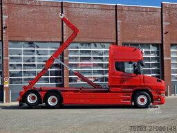 Scania T520 V8 6x2 - AJK Hooklift - New BUFFL interior...