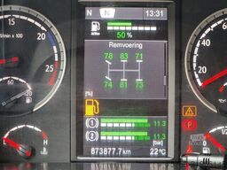 Scania T520 V8 6x2 - AJK Hooklift - New BUFFL interior...