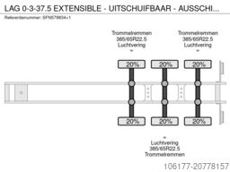 LAG 0-3-37.5 EXTENSIBLE - UITSCHUIFBAAR - AUSSCHIEB...