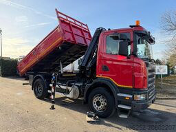 Scania G320 4x2 3-WAY TIPPER + CRANE HIAB 144-ES 5 - R...