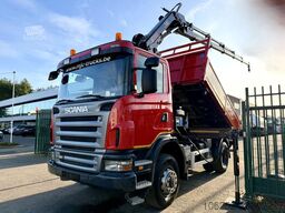 Scania G320 4x2 3-WAY TIPPER + CRANE HIAB 144-ES 5 - R...