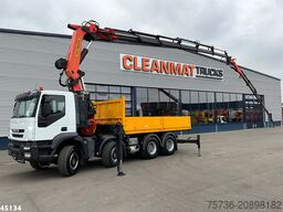 Iveco Stralis AD410T44 8x4 Palfinger 44 Tonmeter laad...