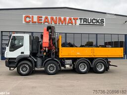 Iveco Stralis AD410T44 8x4 Palfinger 44 Tonmeter laad...