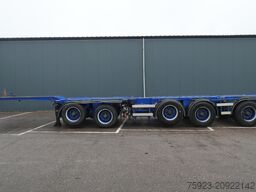 Combi-trailer D-TEC 5 AXLE BREAK CONTAINER TRAILER