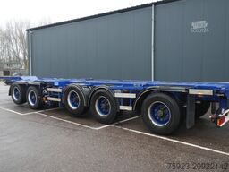 Combi-trailer D-TEC 5 AXLE BREAK CONTAINER TRAILER