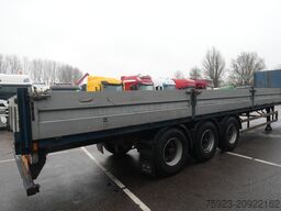 LAG 3 AXLE OPEN BOX TRAILER WITH ALU SIDE BOARDS