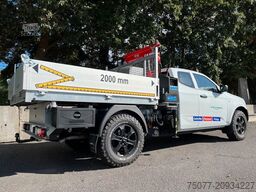 ISUZU D-Max Space Cab L AT BIG-MAX L2 Kipper und Kran