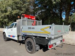 ISUZU D-Max Space Cab L AT BIG-MAX L2 Kipper und Kran