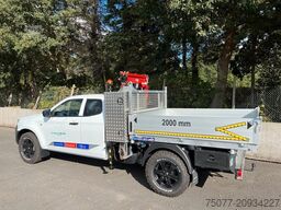 ISUZU D-Max Space Cab L AT BIG-MAX L2 Kipper und Kran